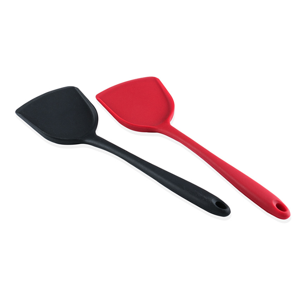 Silicone Non-Stick Egg Fish Frying Pan Scoop Spoon Shovel Turner Cooking Utensil