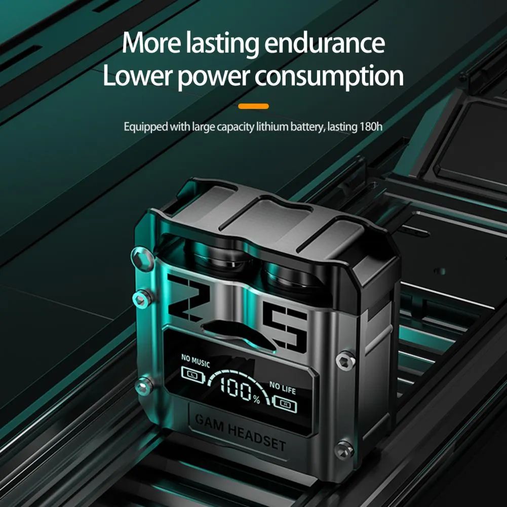 M25 Damix Gaming Headphones True Wireless Earbuds Earphones Earphones Touch Control All device
