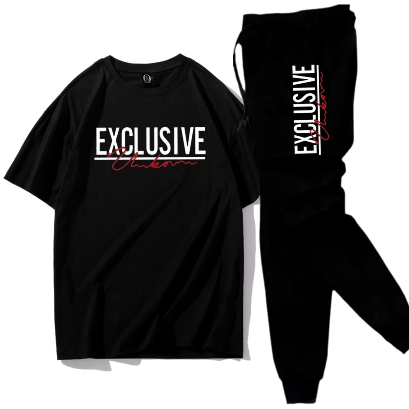 Men's Trendy Tracksuit Maroon Printed Fashionable Sportswear
