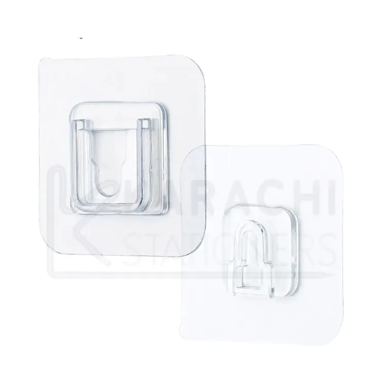 Double-sided Adhesive Wall Hooks Waterproof Oilproof Self Adhesive