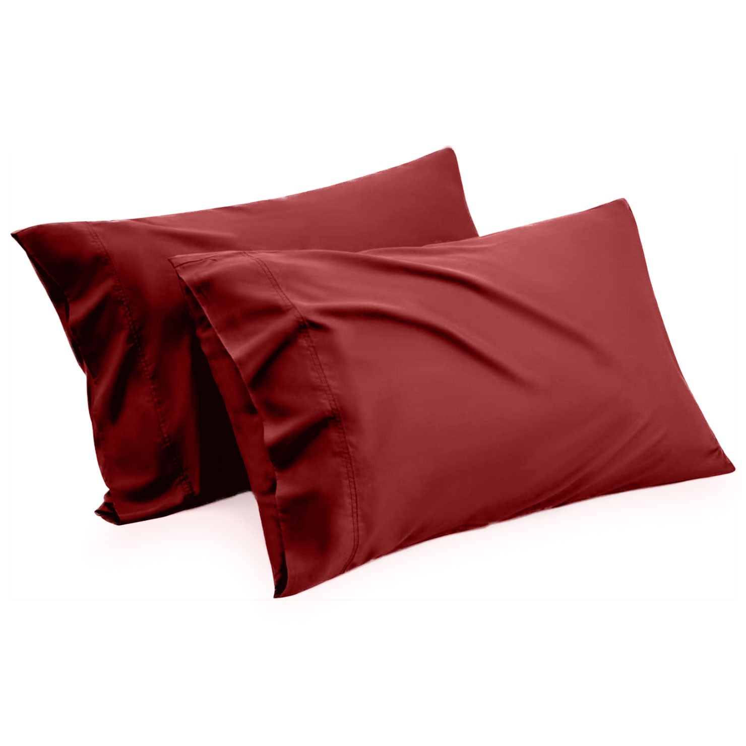 Fast Forward Pillow Cases Pack of 2 Queen Size Pillowcases - Soft Brushed Microfiber with Envelope Closure, Shrinkage & Fade Resistant