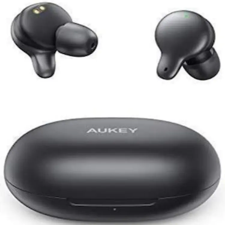 Aukey true wireless earbuds bluetooth 5 headphones in ear with best sale charging case