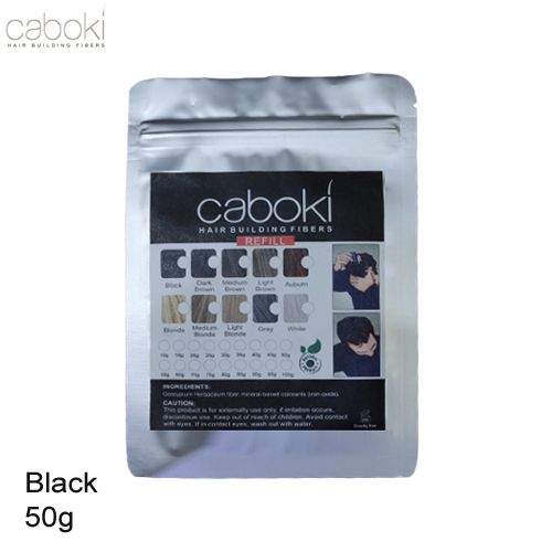 Caboki Hair Fibers Refill Black 50g