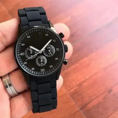 High Quality Wrist Watch For Men & Boys| Decent Wrist Rubber Strap Attractive Dial