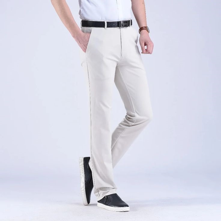 Men’s Fashion Cotton Pants – Trendy Casual Pants for Modern Look