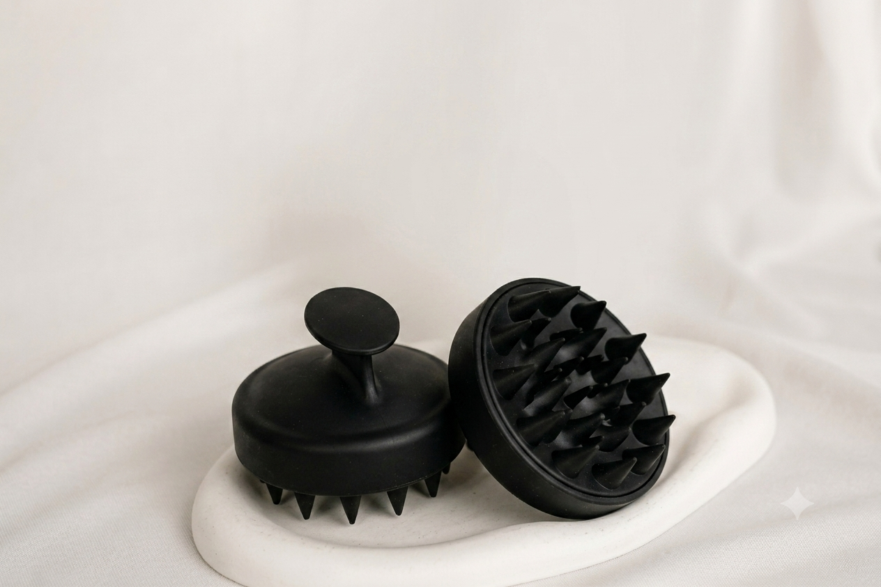 Scalp Massager Hair Massager Hair Massager Brush Head Massager | Silicone Scalp Massager for Hair Growth | Shampoo Massager Brush Scalp Scrubber Hair Scrubber Soft Silicon Scalp Massage Tool for Men Women Kids Wet & Dry Hair