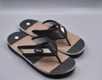 adda black slippers