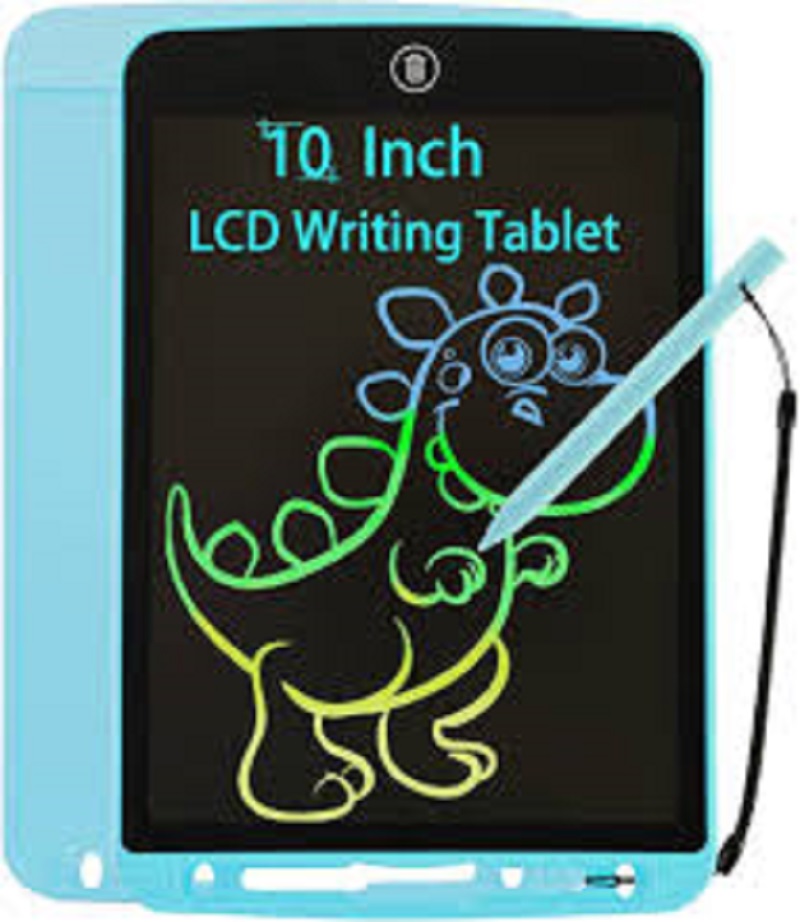 Hot Selling LCD Writing Tablet, Electronic Slate, E-writer ,Digital Memo Pad, Erasable Writing & Drawing Board, Learning Toys And Gadgets For Educational And Daily Life Routine Reusable Notebook Purpose - 10 Inch/Best Toddler Gift