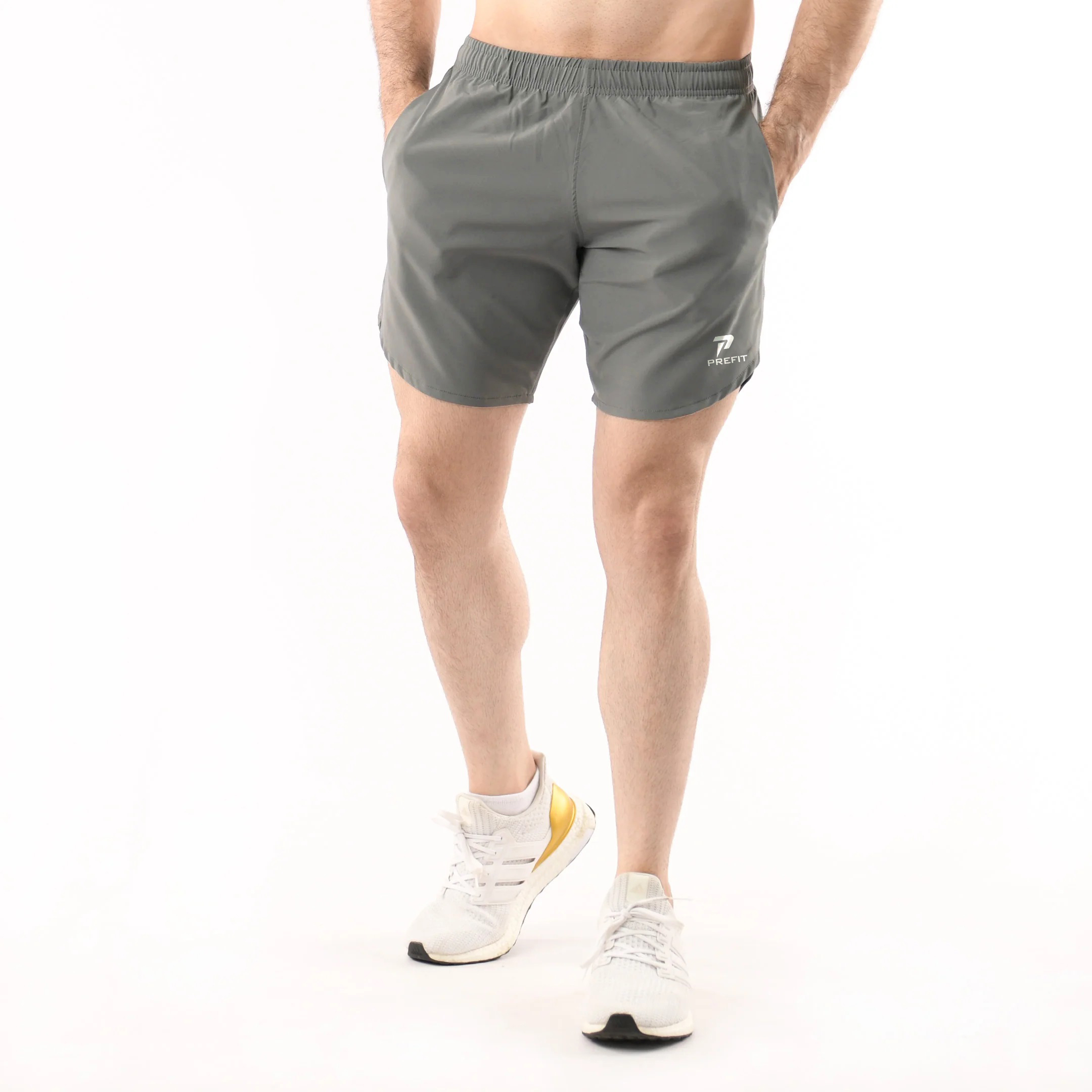 Men Performance Running Sports Shorts Gym Fitness Football