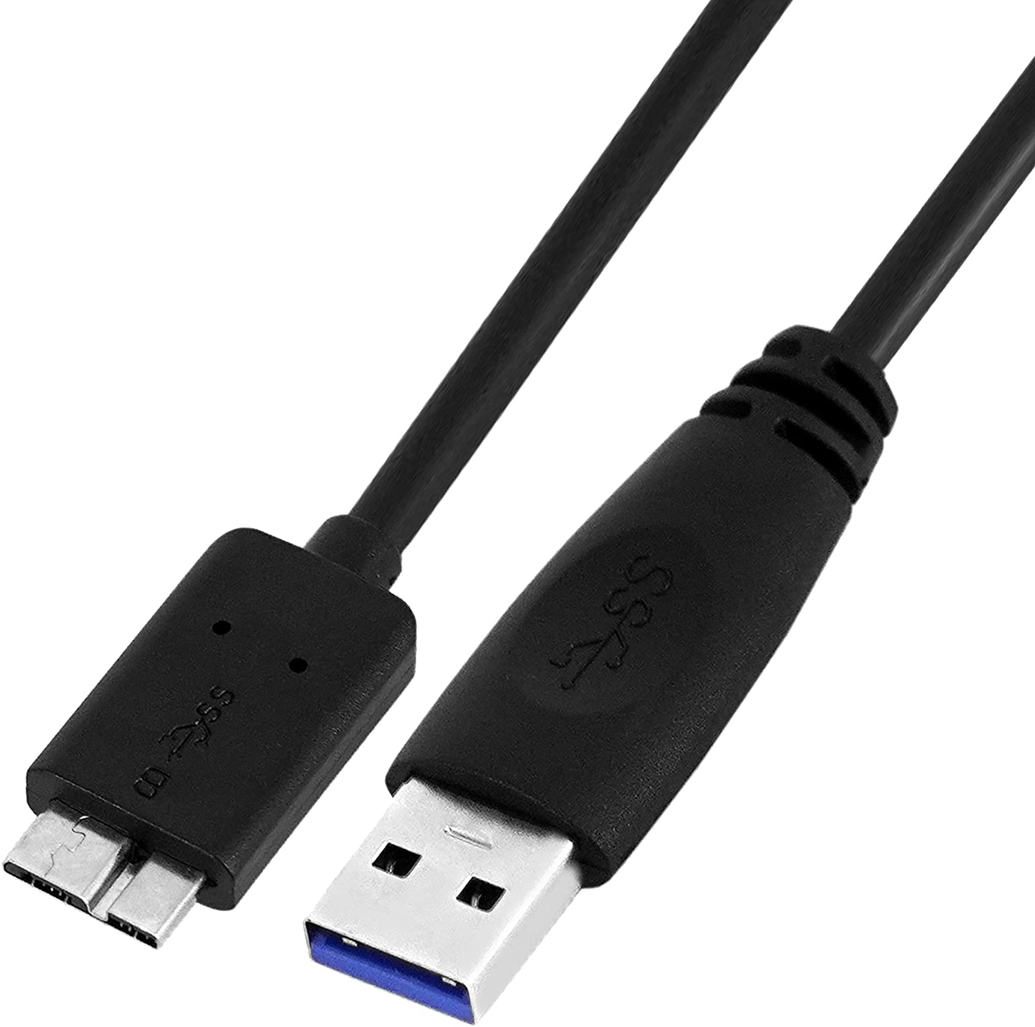 High Speed USB 3.0 Cable A to Micro B for Portable External Hard Drives