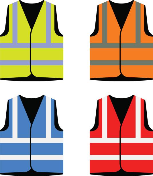 Safety Jacket / Safety Vests Yellow / Orange Blue / Red Color