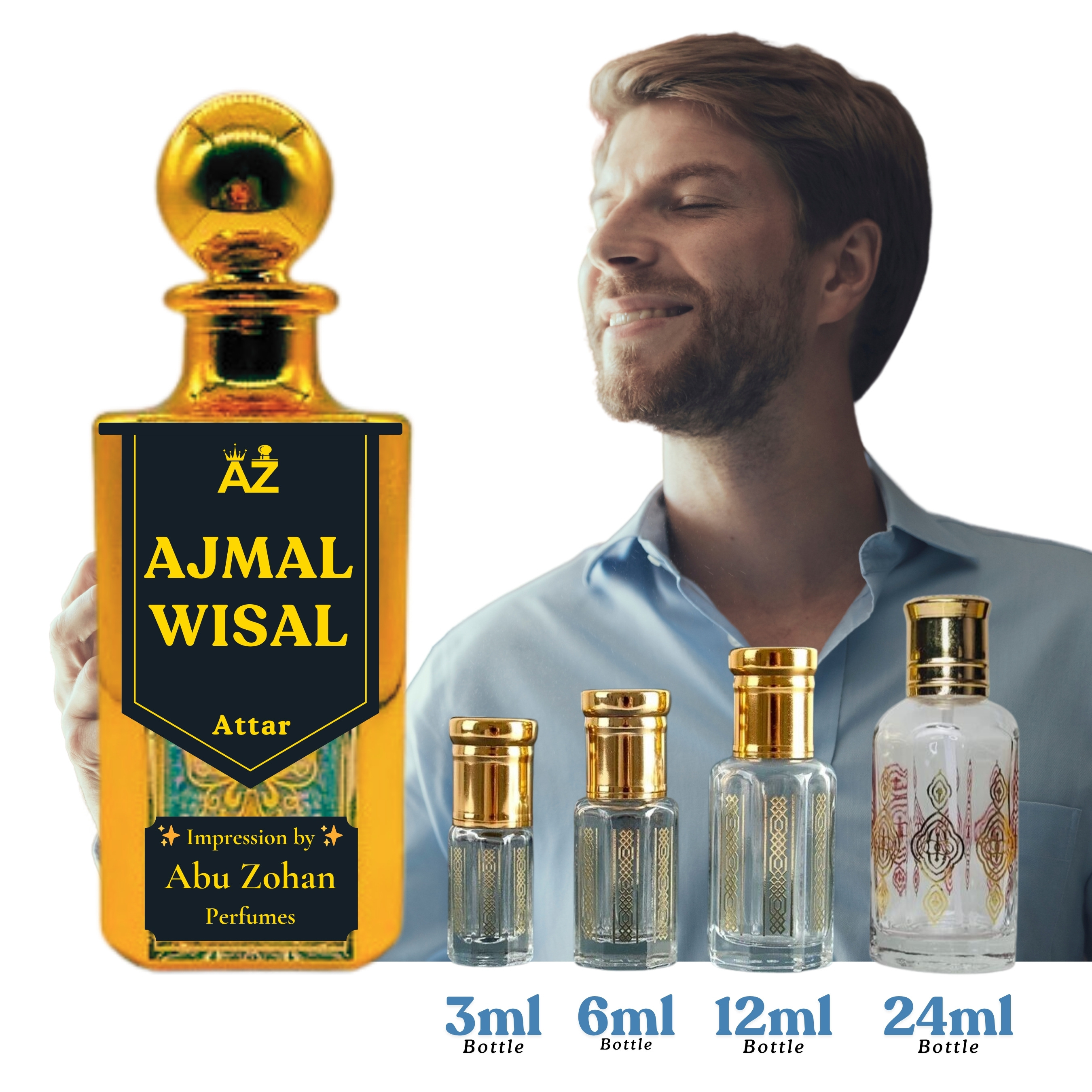 Ajmal Wisal Inspired Attar – Long-Lasting Fresh Musky Fragrance