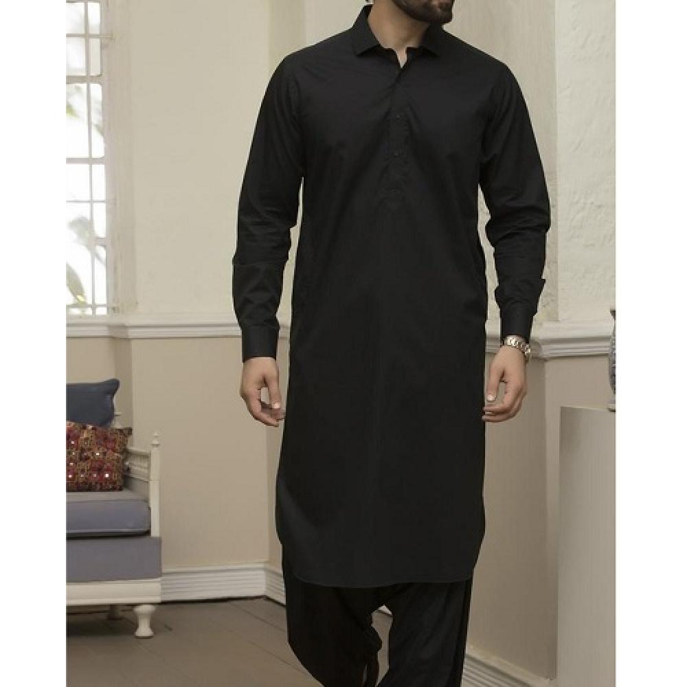 black kurta shalwar