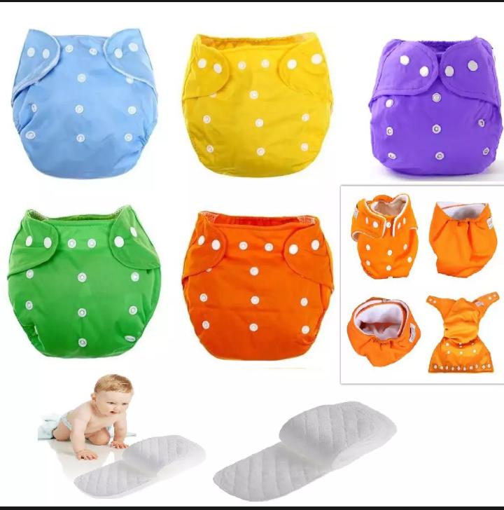 Washable Baby Cloth Diaper Non-Leakage