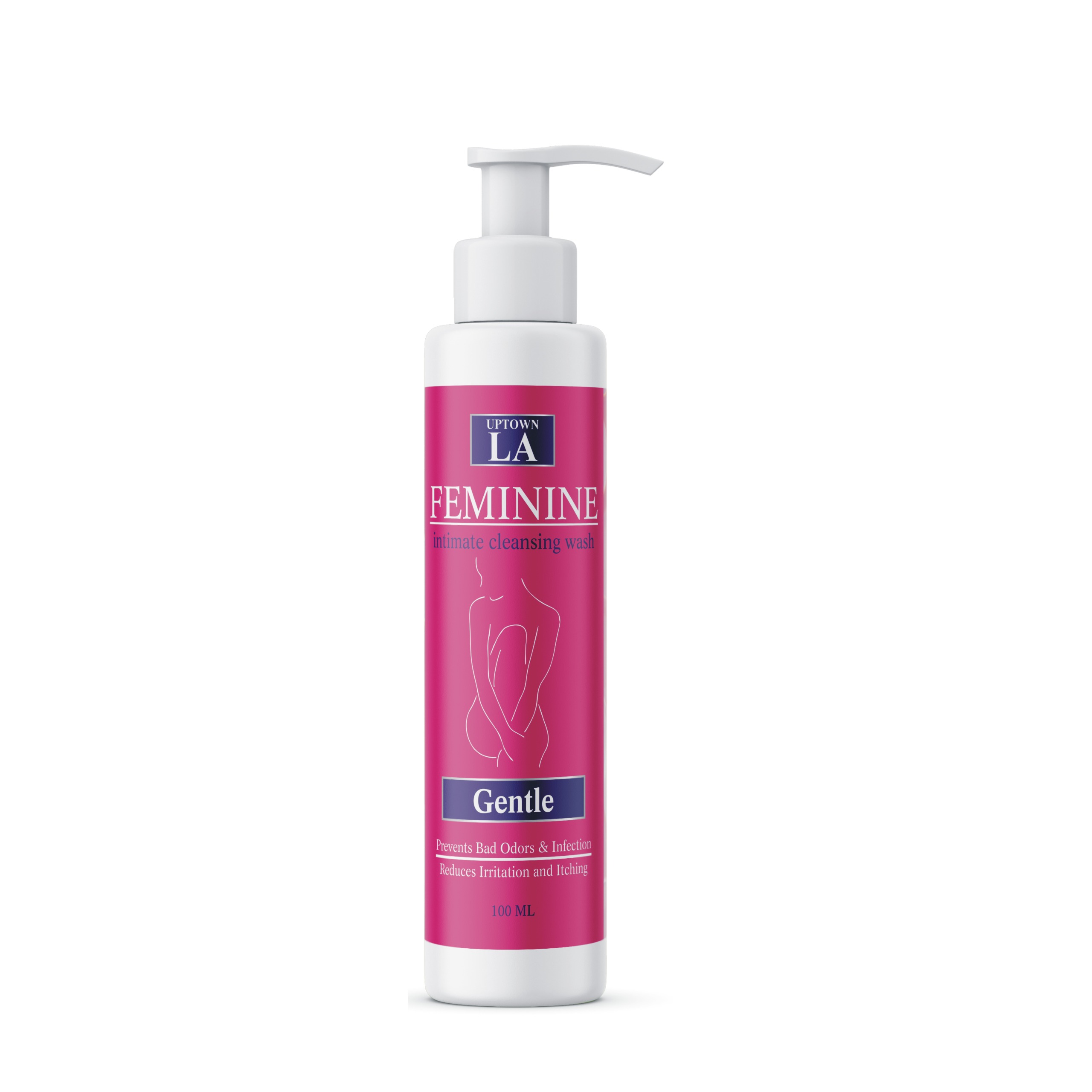 UPTOWN LA  Feminine Intimate Cleansing Wash Gentle PH5.5 120 Ml