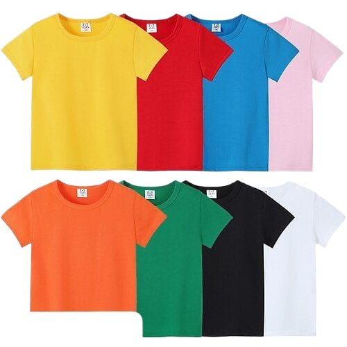 Pack of 3 multi color plain T-shirt