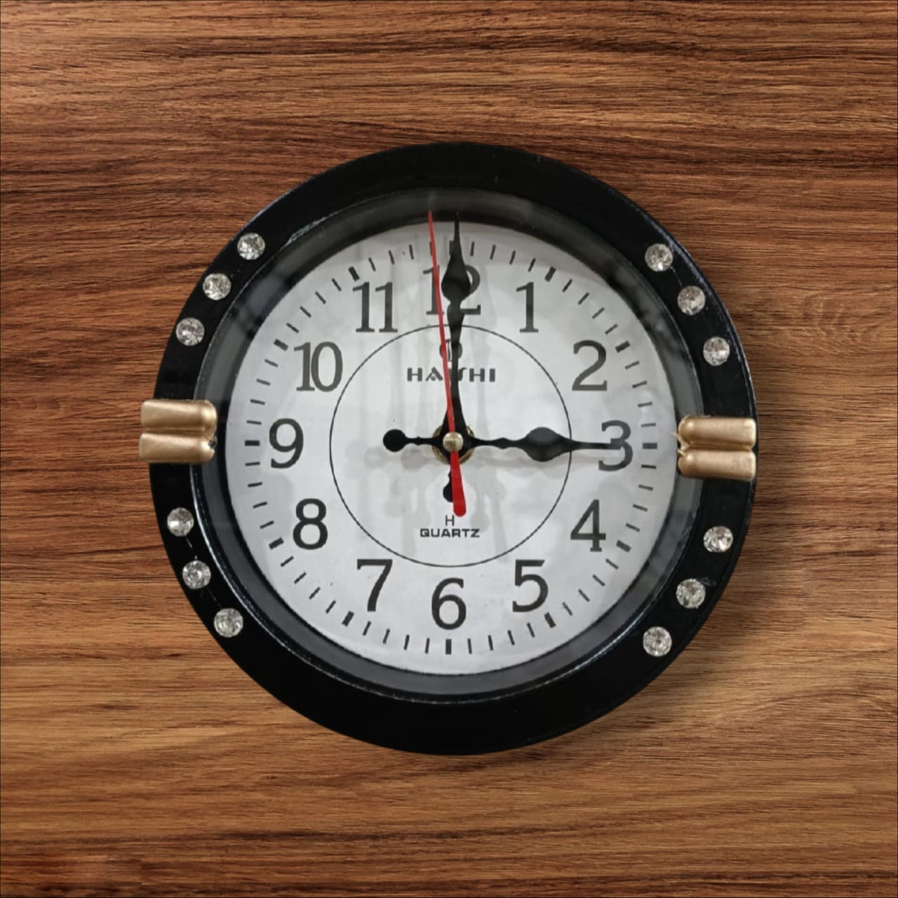 Elegant Wall Clock 7" (S1) Round Decorative Analog Clock for Home Decor - New