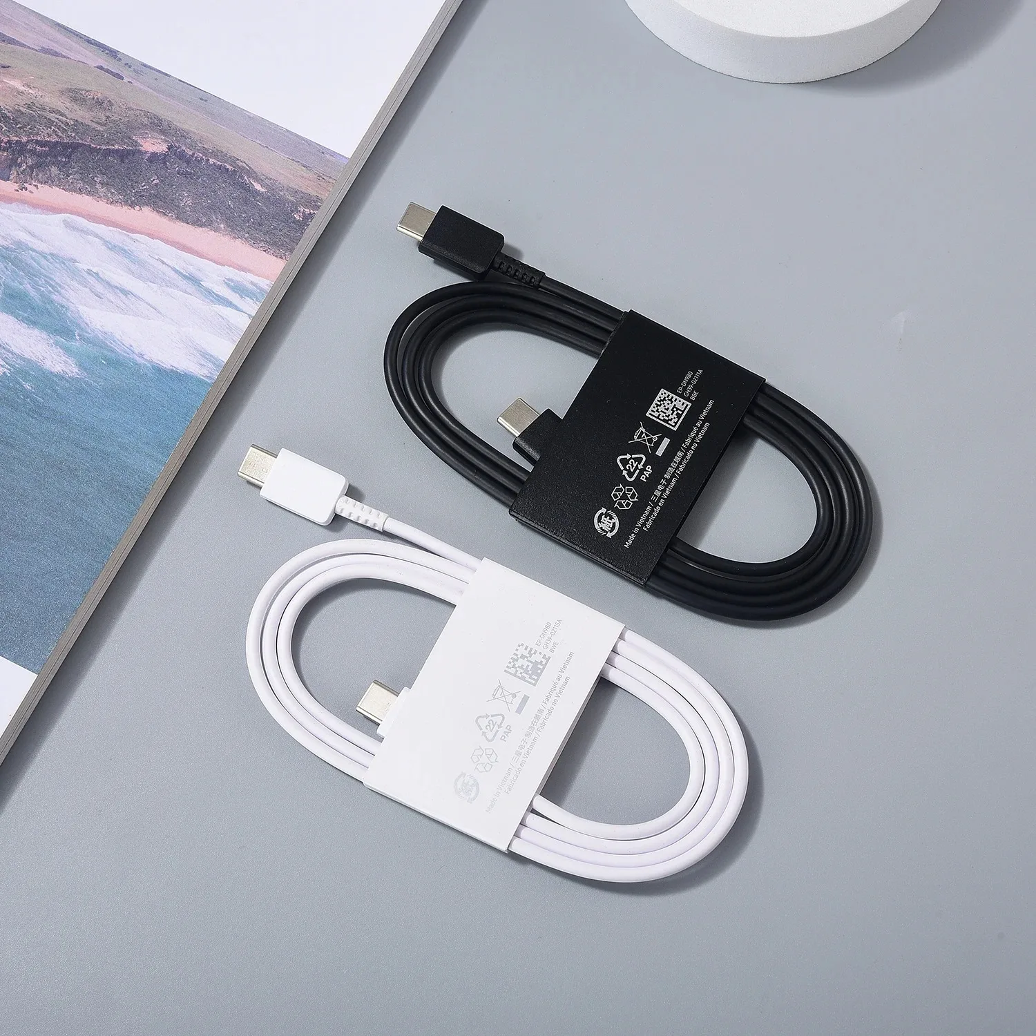 Samsung 25W with original cable Usb Type C Fast Charger Pd Wall Power Adapter Samsung 25W Fast Charger with Type C to Type C Cable Pd Charger For all Mobile Phone