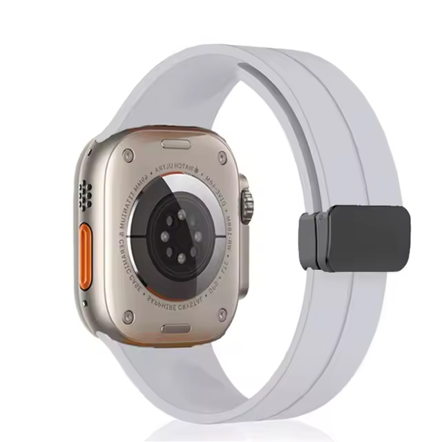 Magnetic Silicone Straps for Smart Watch 42/44/45/49 mm