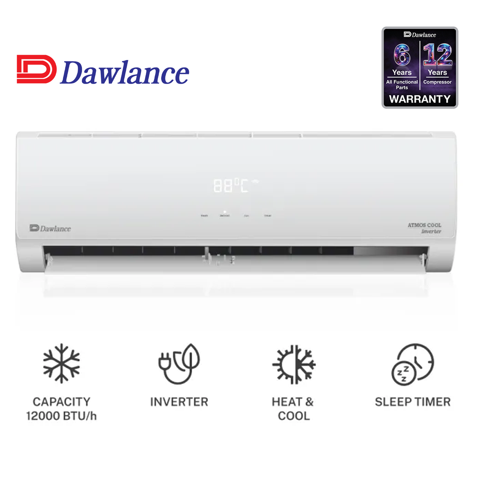 ATMOS COOL INVERTER 15 T3 Dawlance