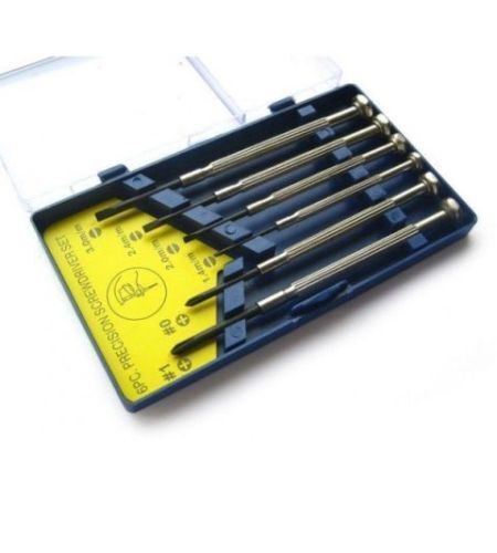 6PCS Precision Screwdriver Set for Mobile, Watch & Jewelry Repair | Mini Magnetic Tool Kit