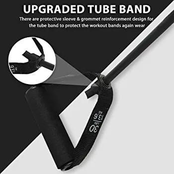 Resistance Training Bands Workout Exercise For Yoga Fitness Equipment 8 Type Bodybuilding Muscle Expander Developer