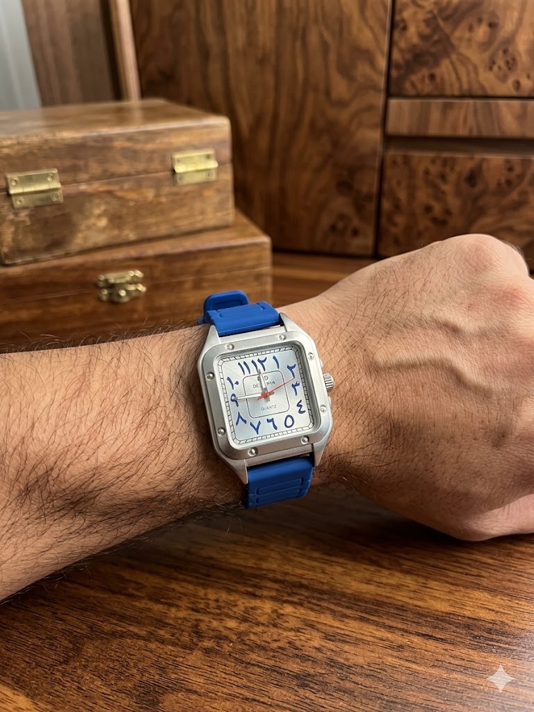 Men's Silicone Strap Watch Magnetic Lock Wrist Watch Stylish Casual Sports Watch Comfortable Adjustable Band Fashion Watch For Men Everyday Wear Pakistan