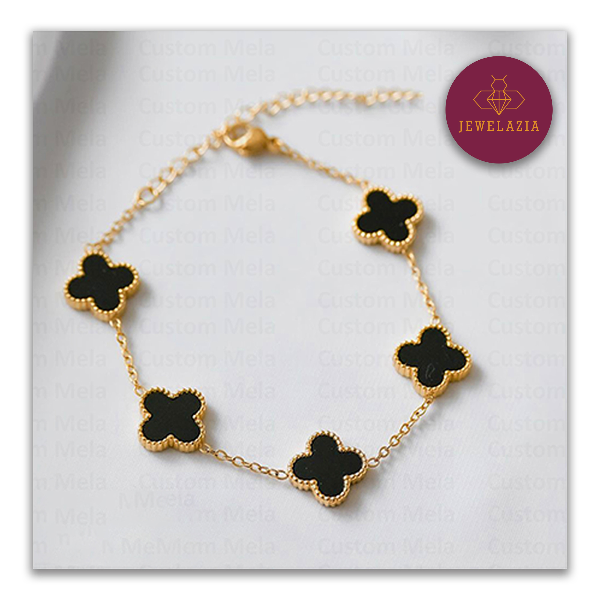 Clover bracelet for girls besties friendship band matching bracelets