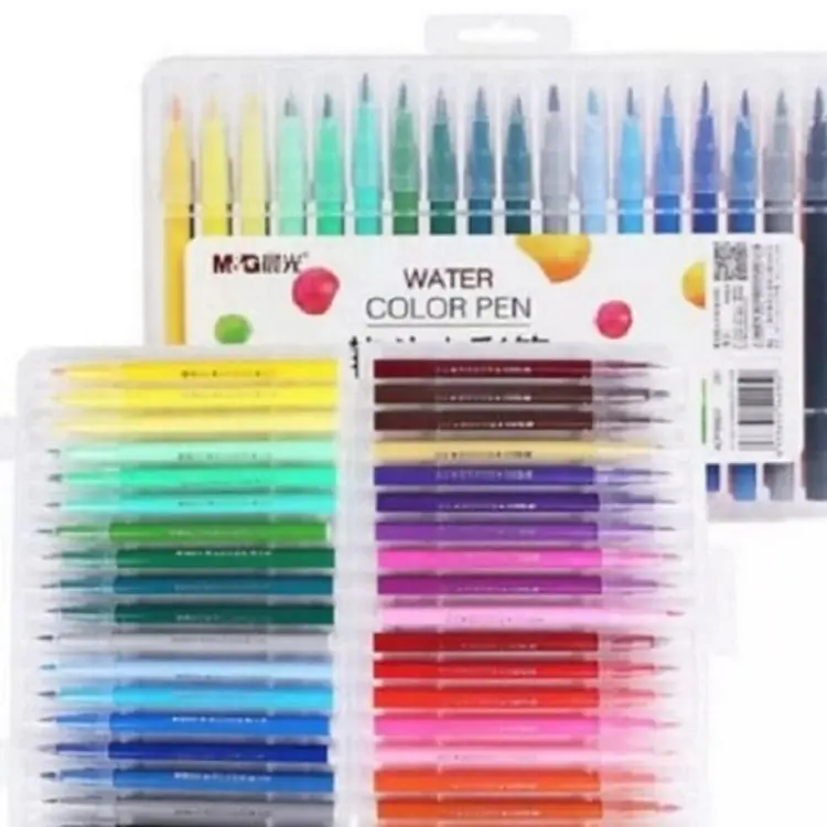 36pcs M&G Soft Brush Tip Water Color Marker Felt Pen_ Markers