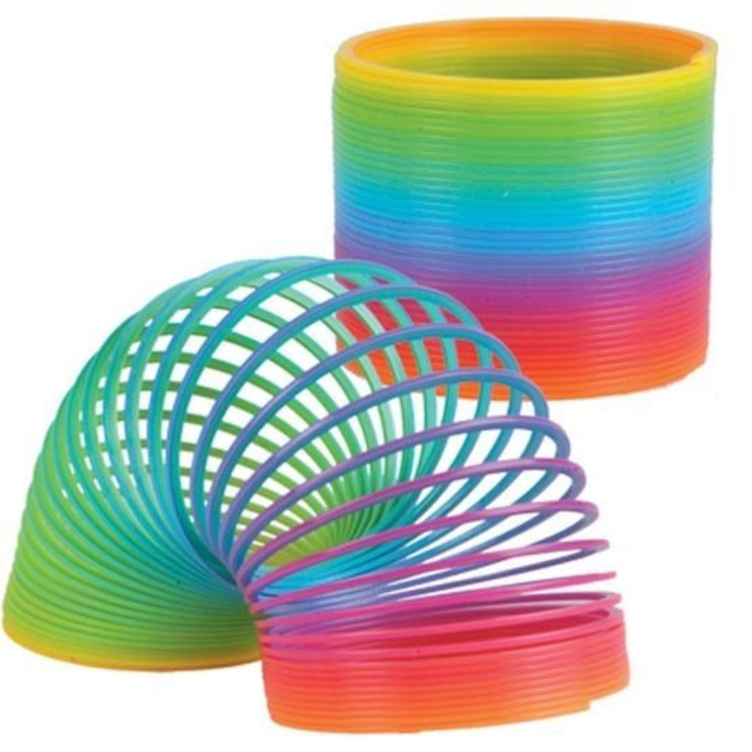 Magic Slinky Spring Toy – Stretchable & Bouncing Fidget Fun for Girls, Boys & Adults | Classic Stress Relief Toy - 1 Piece