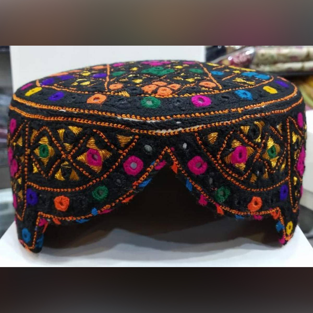 Handmade Traditional Topi Cap Sindhi 