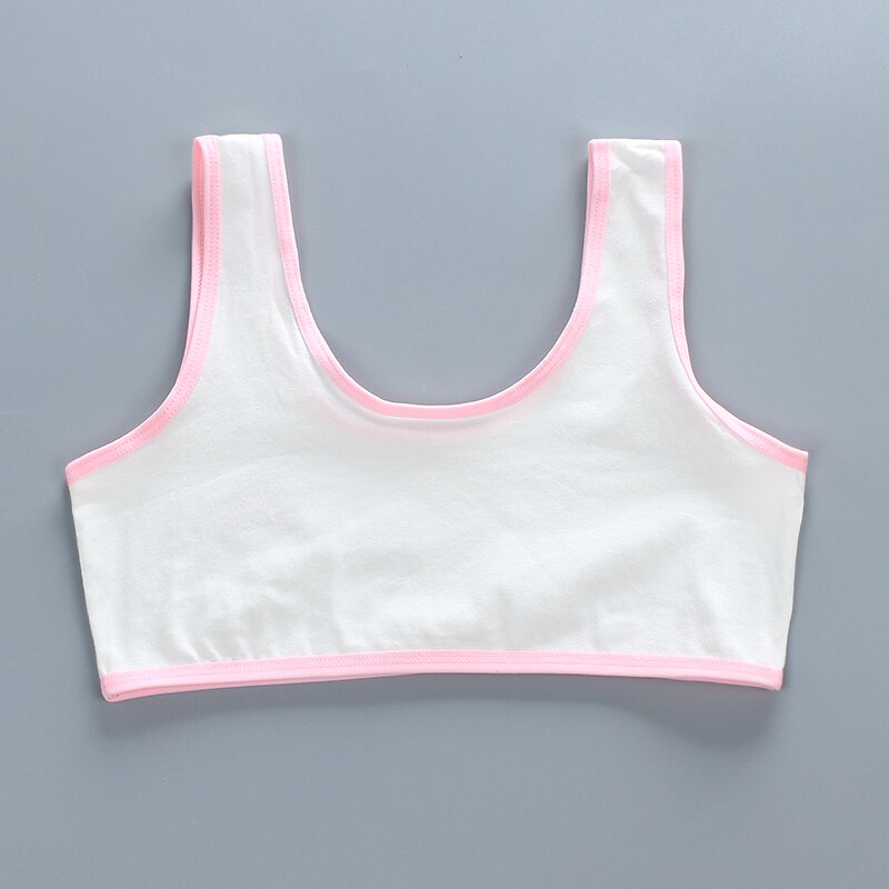 8-18 Years Cotton Teen Girl Training Bra Puberty Underwear