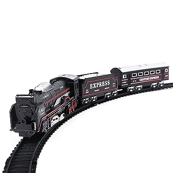 Mini Train Track Set Classic Black Train for Toddlers (Ages 3+) LM0078