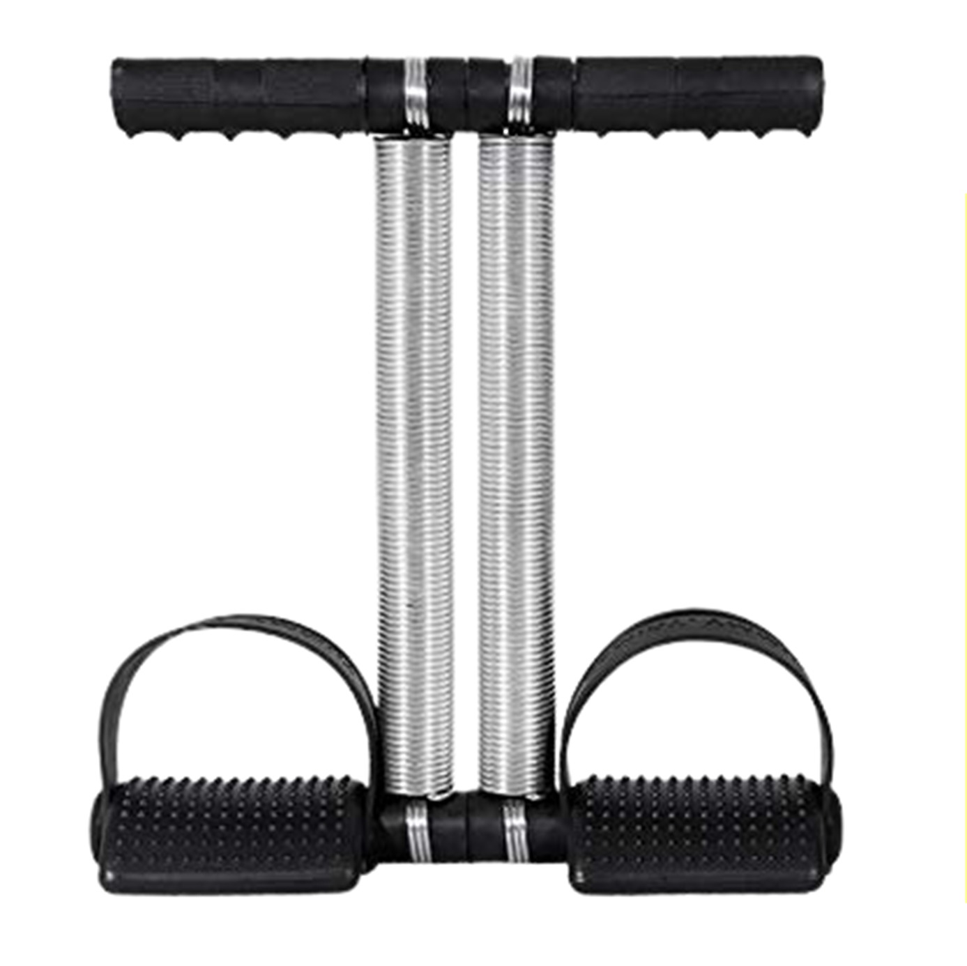 COMBO DEAL OF DOUBLE SPRING TUMMY TRIMMER +TWISTER PLATE + JUMP ROPE FOR WORKOUT