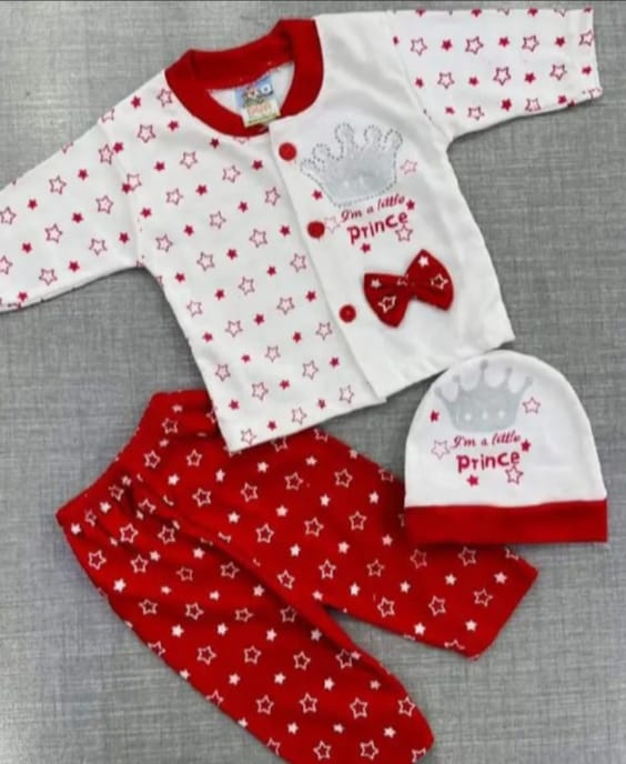 New born Baby And Baba Dress With Cap