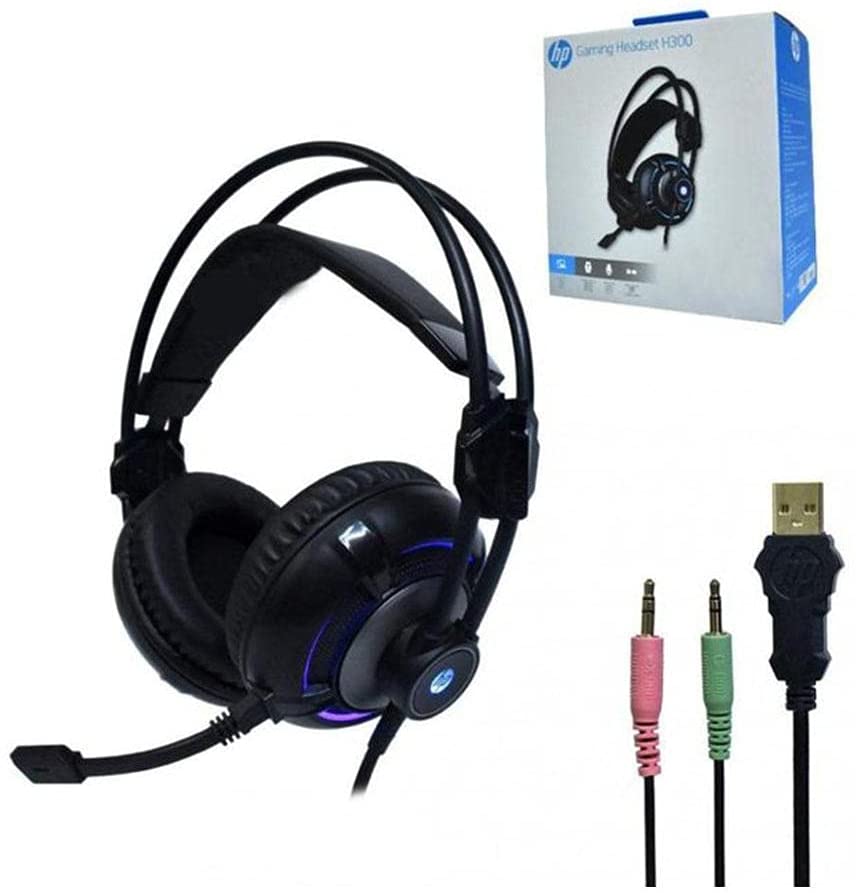 HP H300 Headphone 4D Stereo Over-Ear Gaming Headset Real Time Sound hp 300 hp  h300: Buy Online at Best Prices in Pakistan | Daraz.pk