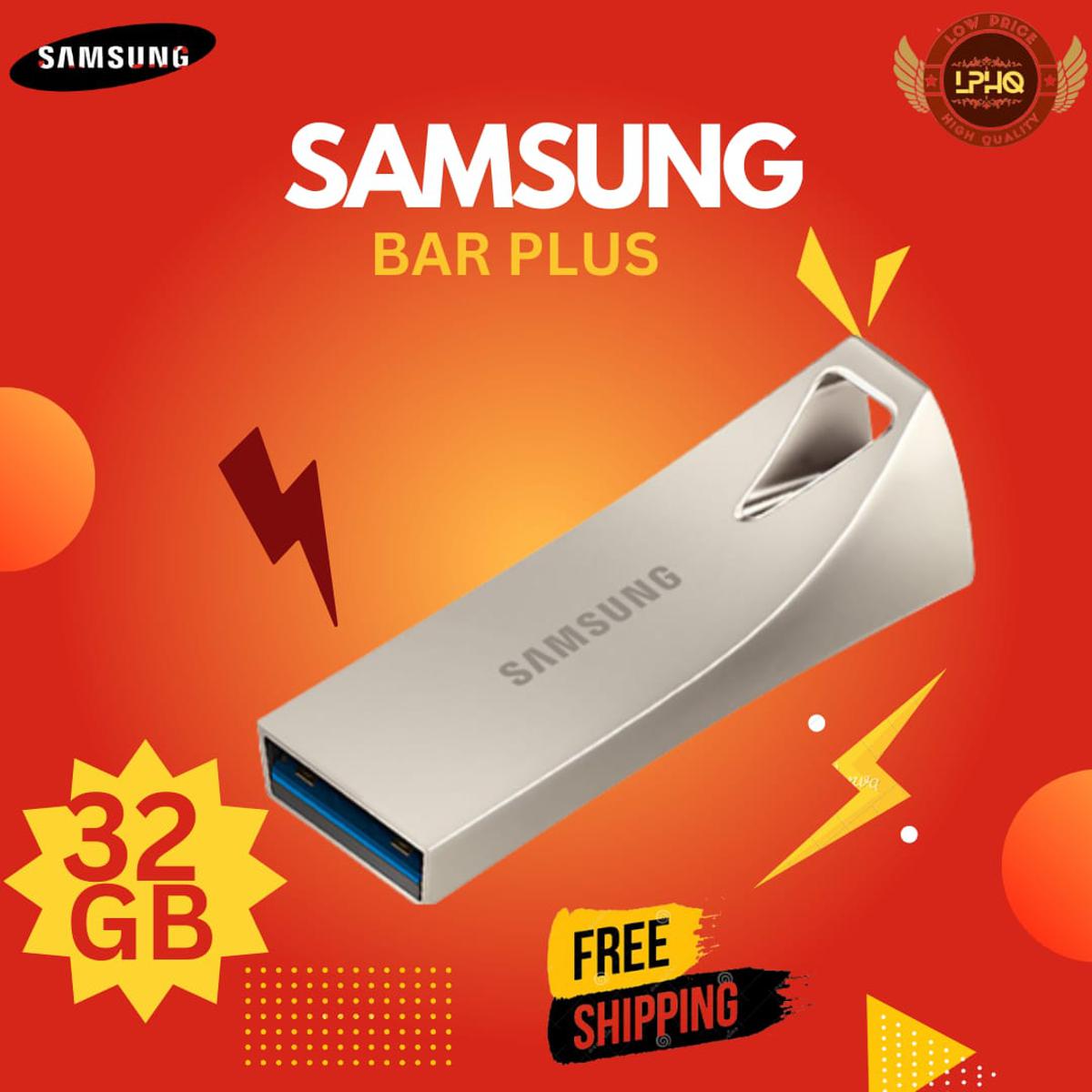 SAMSUNG Flash drive 32GB USB Metal body High Speed Flash Memory Stick Pen Drive