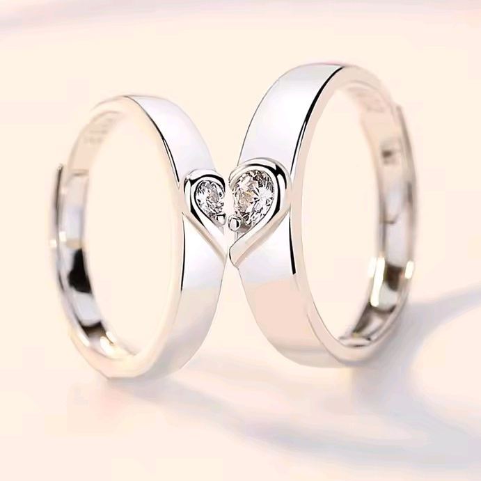 European style Angel Wings Couple Rings For Women Girls