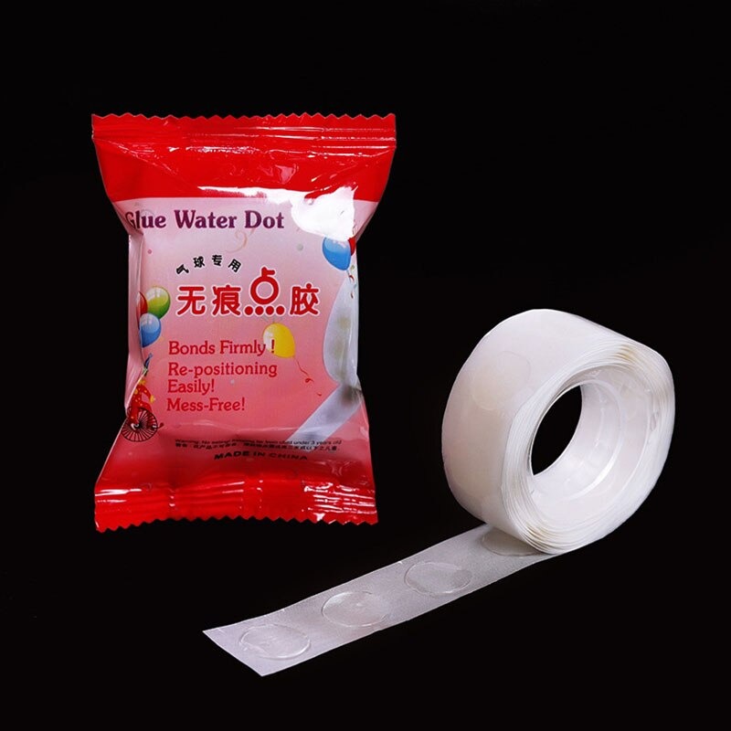 100 Glue Dots Fakee Nails Sticker Transparent Double Sided Adhesive Tapes Stickers Falsee Nail