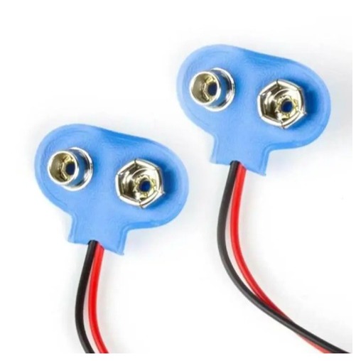 SET OF 1/2/5 PCS - 9V PP3 9Volt Battery Clip Connector T-Type Holder Lead Wire