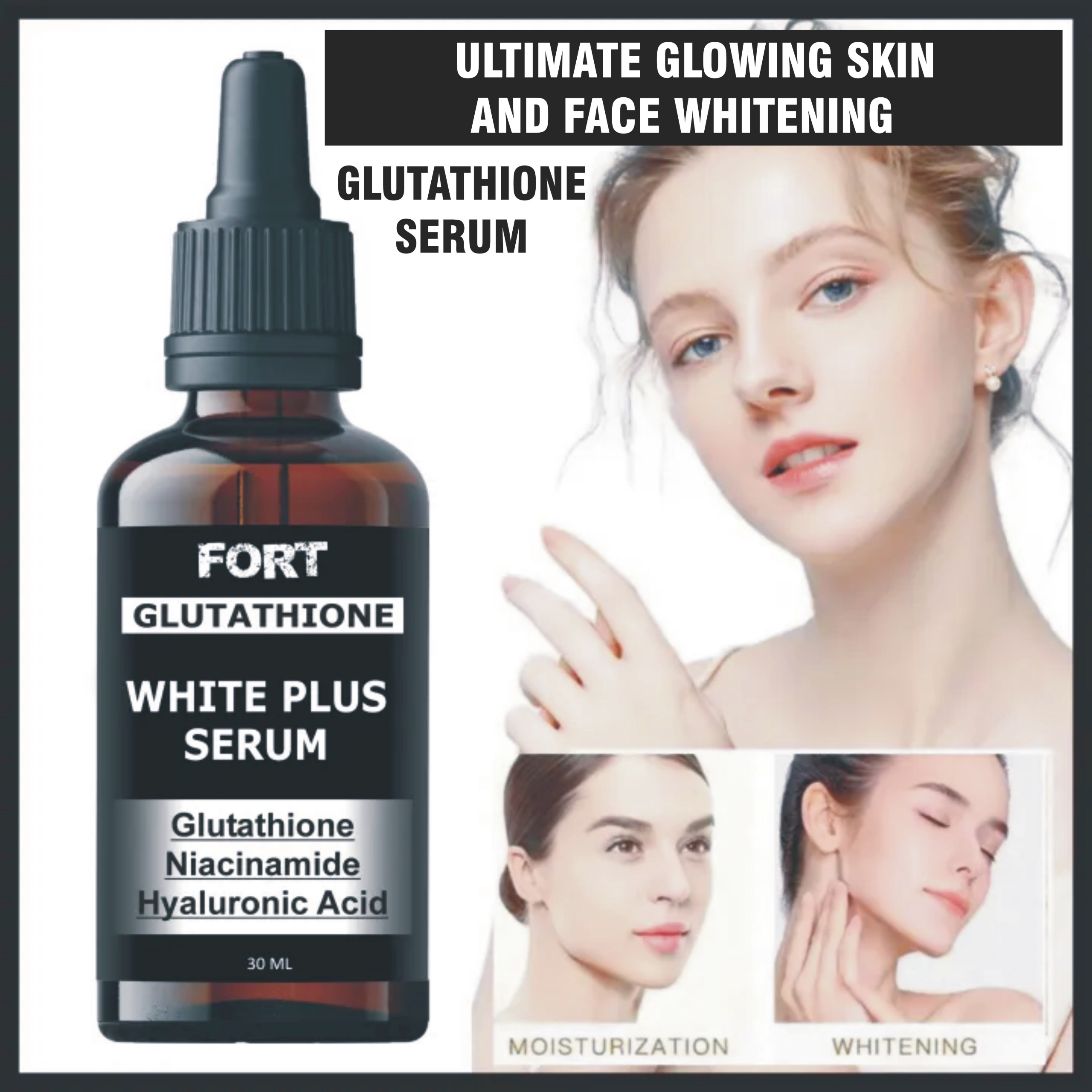 which glutathione serum is best for skin whitening Gluvit-S Glutathione Skin Brightening Serum main image 0