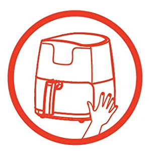 Black & Decker AF700 Digital Air Fryer, 4.3 Liters, Black