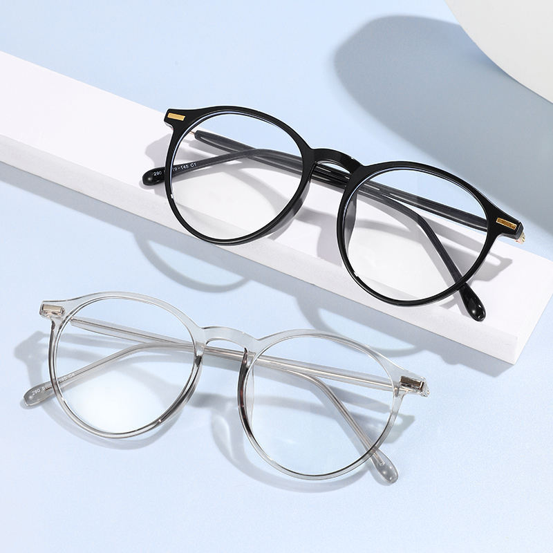 Original  Round Transparent Glasses for Men/Women Clear Lens Glasses Frame Optical with box