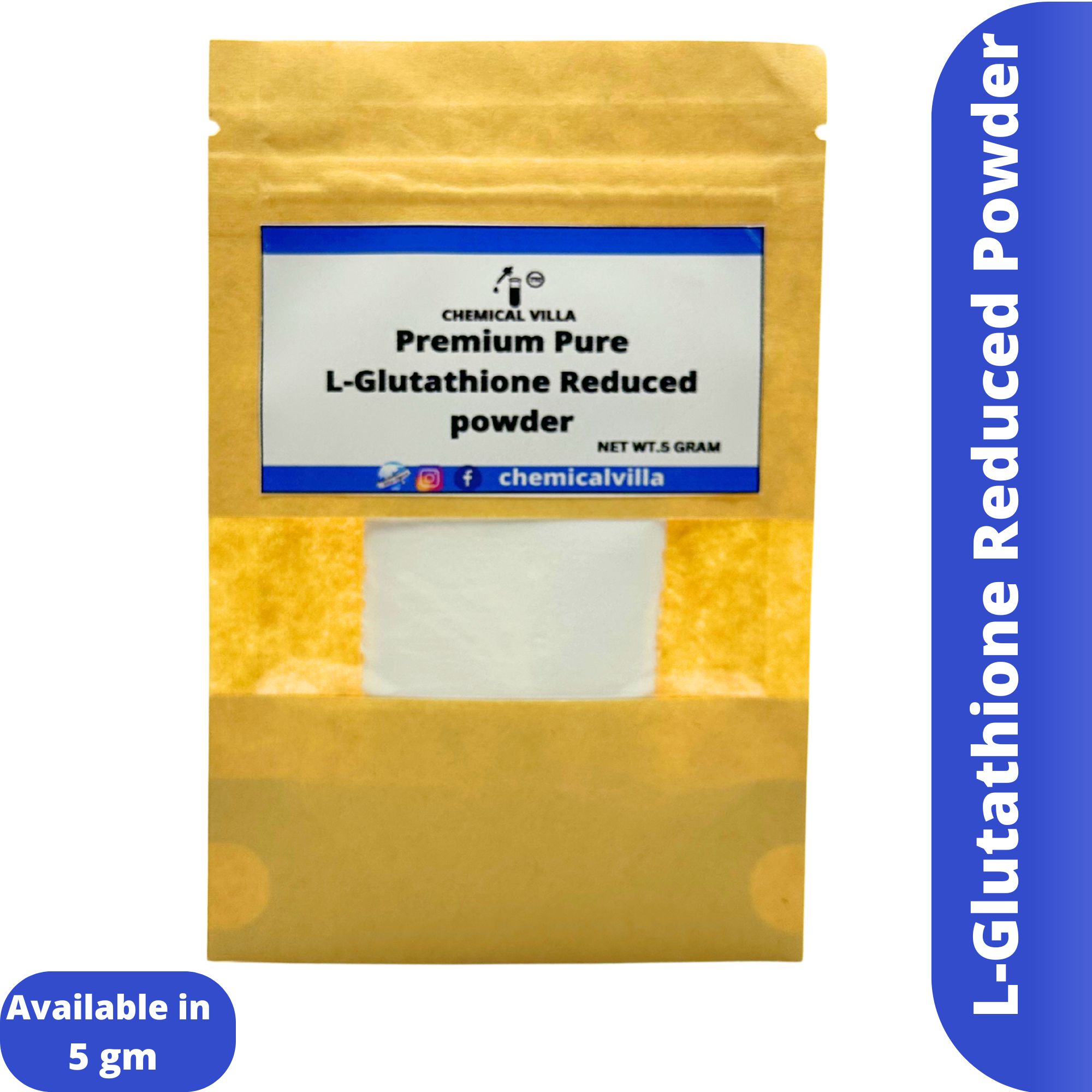 synthesis of glutathione Codeage L-Glutathione Powder Supplement Liposomal Reduced Glutathione main image 1