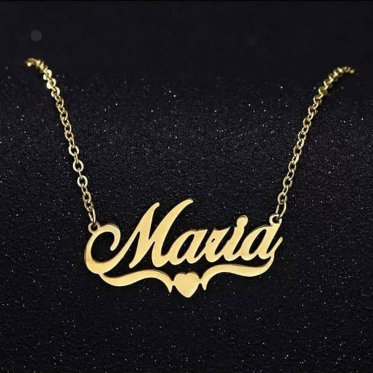 maria name locket