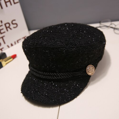 Female travel cadet hat Captain Cap 