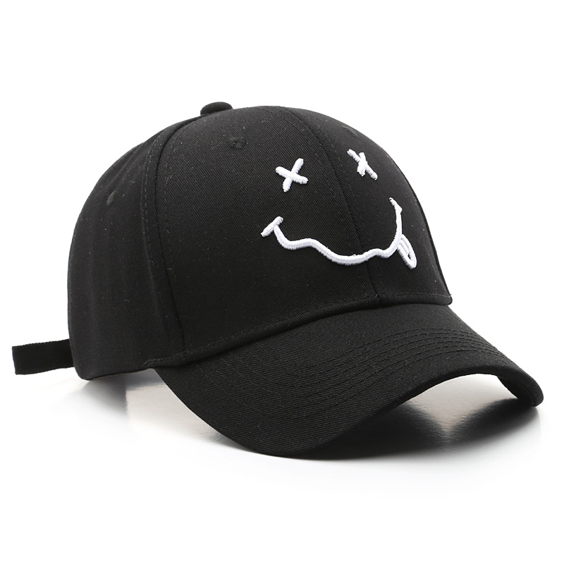 Cartoon Smile Face Baseball Caps For 