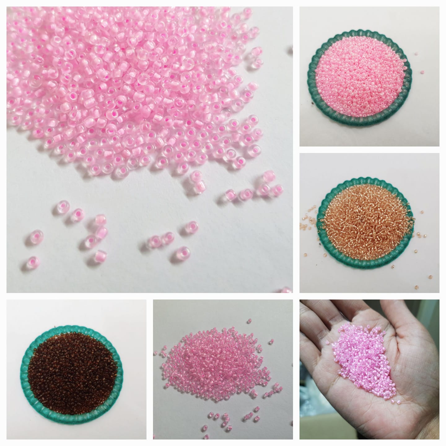 2 Tola Round Beads, Glass Various Colors, Pony Bead Jewelry, DIY Craftsmanship 2mm