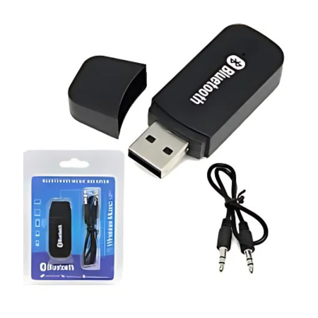 RXN  Audio Music Receiver Adapter Bluetooth USB Music Stereo For Home Car PC Laptop AUX