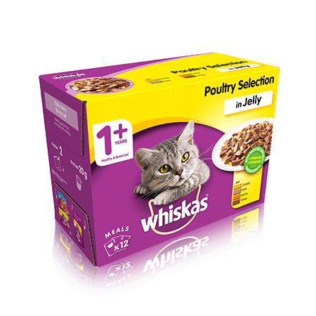 whiskas chicken in jelly pouches